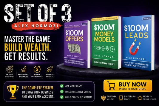 Business Breakthroughs – 3-Book Alex Hormozi Success Pack